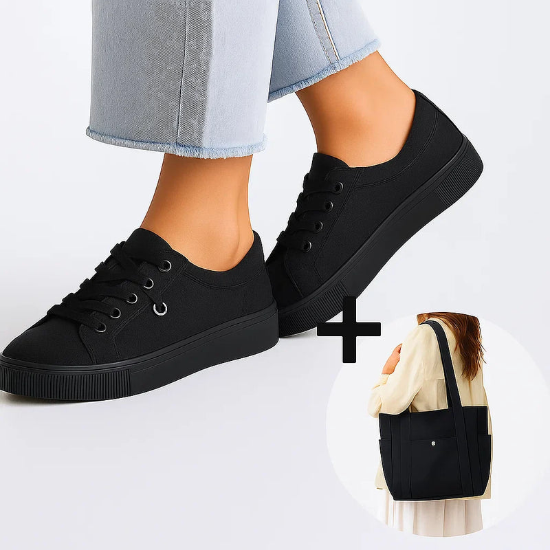 Compra Zapatos ortopédicos transpirables  y llévate 1 bolso negro exclusivo gratis